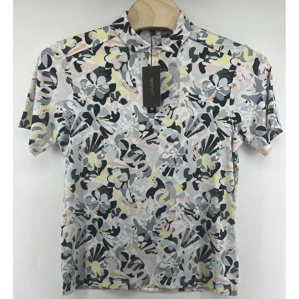 Bad Birdie Core Polo Savannah Swing Large Mens Performance Golf New - Picture 2 of 4